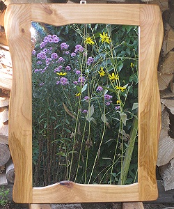 Holzkunst Wien - Bilder: Spiegel 3 - Spiegelrahmen aus Kirschbaum